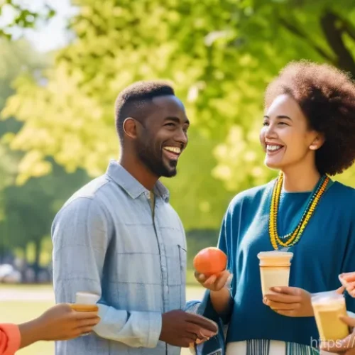 정체성 정치와 차별 - **Prompt:** A vibrant, diverse group of individuals from various ethnic backgrounds, ages, and cultu...